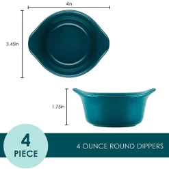 Rachael Ray Ceramic 4-pc. Ramekin Set
