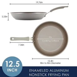 Rachael Ray Cook + Create 12.5" Non-Stick Frying Pan