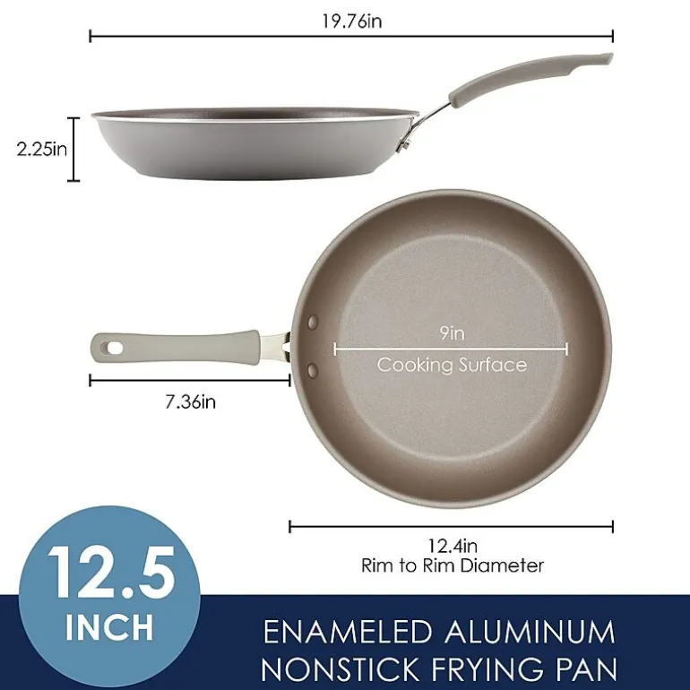Rachael Ray Cook + Create 12.5" Non-Stick Frying Pan