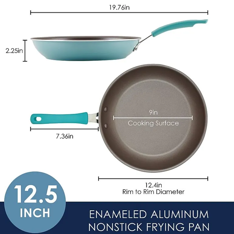 Rachael Ray Cook + Create 12.5" Non-Stick Frying Pan
