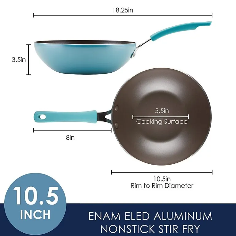 Rachael Ray Cook + Create 10.5" Non-Stick Stir Fry Pan