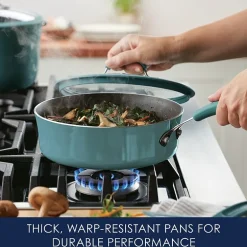 Rachael Ray Cook + Create 3-qt. Non-Stick Saute Pan