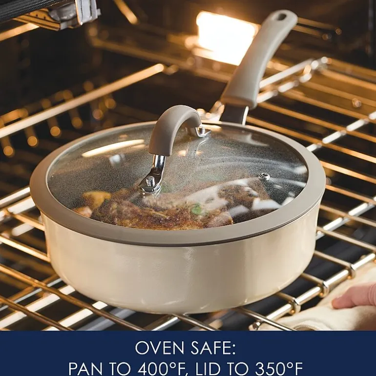 Rachael Ray Cook + Create 3-qt. Non-Stick Saute Pan