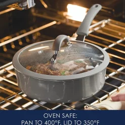 Rachael Ray Cook + Create 3-qt. Non-Stick Saute Pan