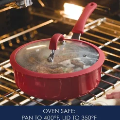 Rachael Ray Cook + Create 3-qt. Non-Stick Saute Pan