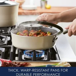 Rachael Ray Cook + Create 3-qt. Non-Stick Saute Pan