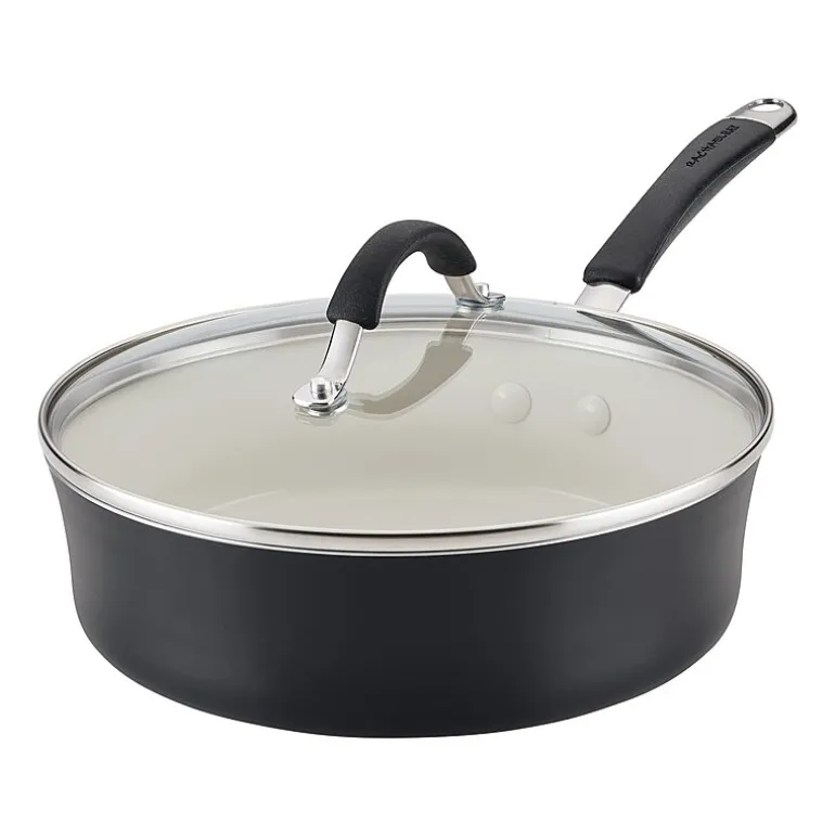 Rachael Ray Cucina Ceramic Non-Stick 3-qt. Saute Pan