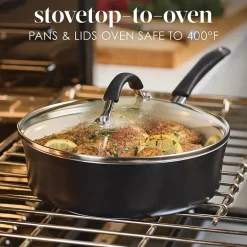 Rachael Ray Cucina Ceramic Non-Stick 3-qt. Saute Pan
