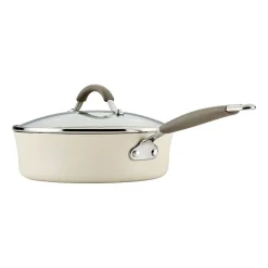 Rachael Ray Cucina Ceramic Non-Stick 3-qt. Saute Pan