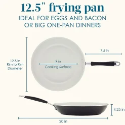 Rachael Ray Cucina Ceramic Non-Stick 12.5