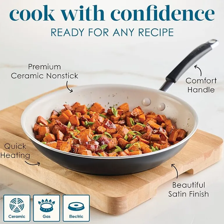 Rachael Ray Cucina Ceramic Non-Stick 12.5" Frying Pan