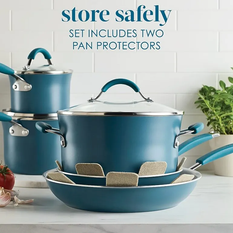 Rachael Ray Cucina Ceramic 10-pc. Non-Stick Cookware Set