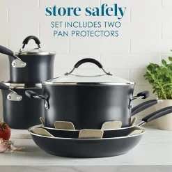 Rachael Ray Cucina Ceramic 10-pc. Non-Stick Cookware Set