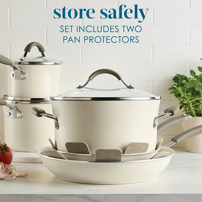 Rachael Ray Cucina Ceramic 10-pc. Non-Stick Cookware Set