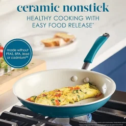 Rachael Ray Cucina Ceramic 10-pc. Non-Stick Cookware Set