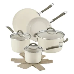 Rachael Ray Cucina Ceramic 10-pc. Non-Stick Cookware Set