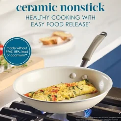 Rachael Ray Cucina Ceramic 10-pc. Non-Stick Cookware Set