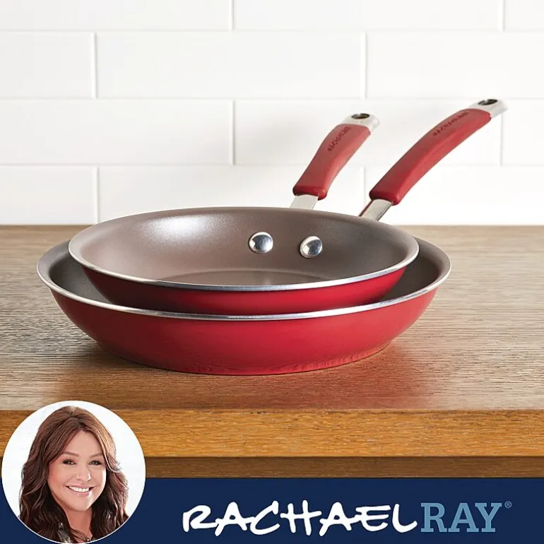 Rachael Ray Cucina 2-pc. Non-Stick Skillet Set