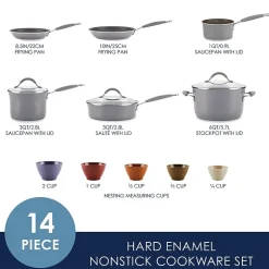 Rachael Ray Cucina 14-pc. Non-Stick Cookware Set