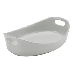 Rachael Ray Stoneware Bubble and Brown 4.5-qt. Oval Baker