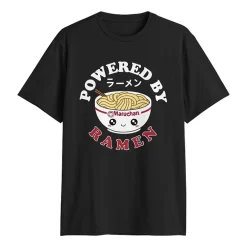 Ramen Mens Crew Neck Short Sleeve Regular Fit Graphic T-Shirt