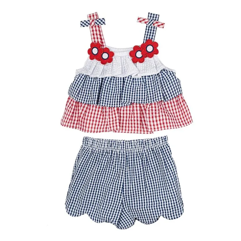 Rare Editions Baby Girls 2-pc. Short Set