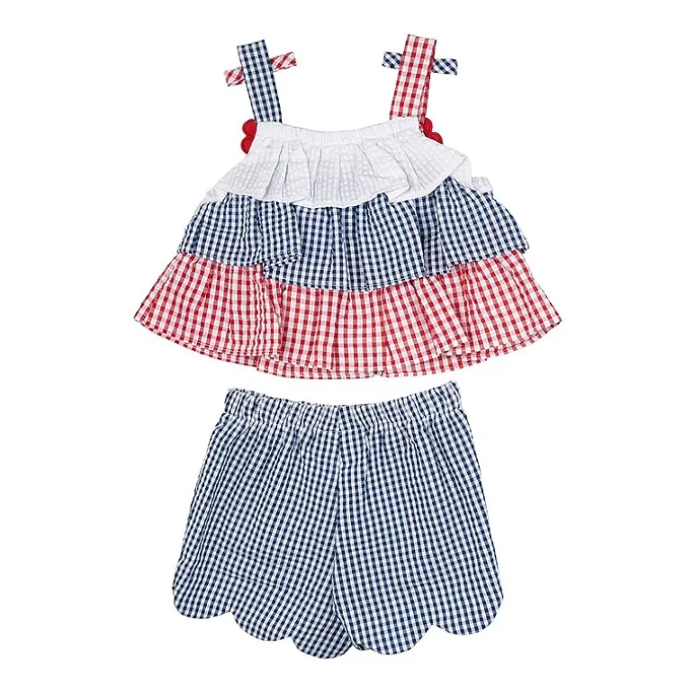 Rare Editions Baby Girls 2-pc. Short Set