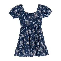 Rare Editions Big Kid Girls Short Sleeve A-Line Dress