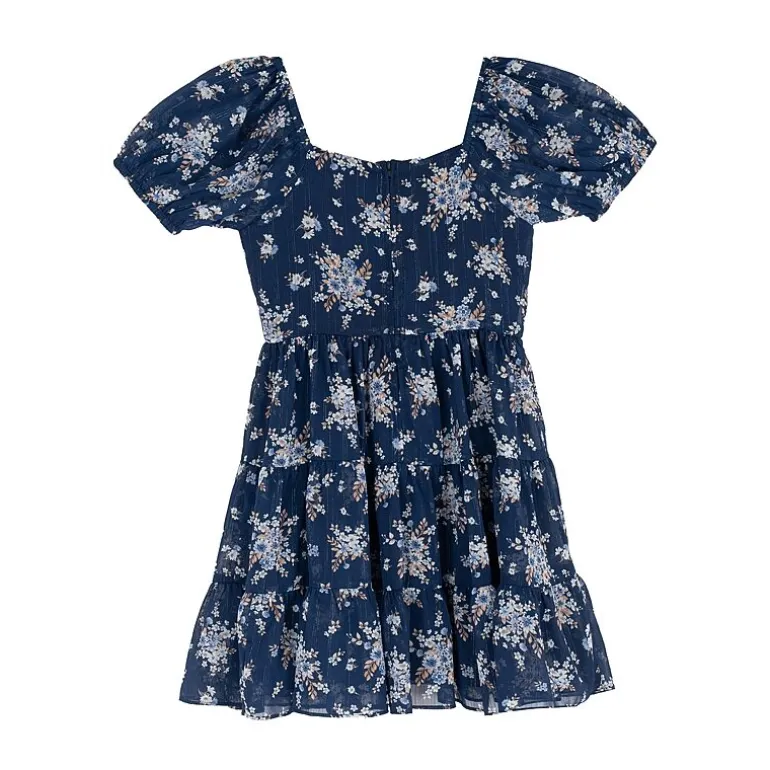 Rare Editions Big Kid Girls Short Sleeve A-Line Dress
