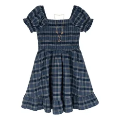 Rare Editions Big Kid Girls Short Sleeve A-Line Dress