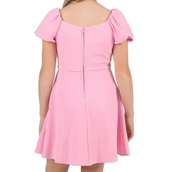 Rare Editions Big Kid Girls Short Sleeve Balloon A-Line Dress