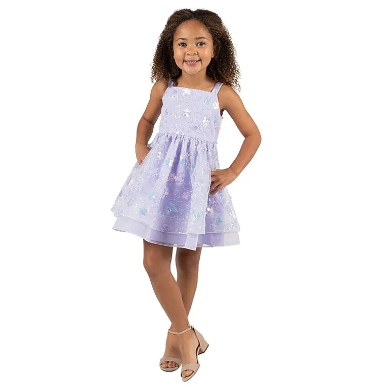Rare Editions Little Girls Sleeveless A-Line Dress