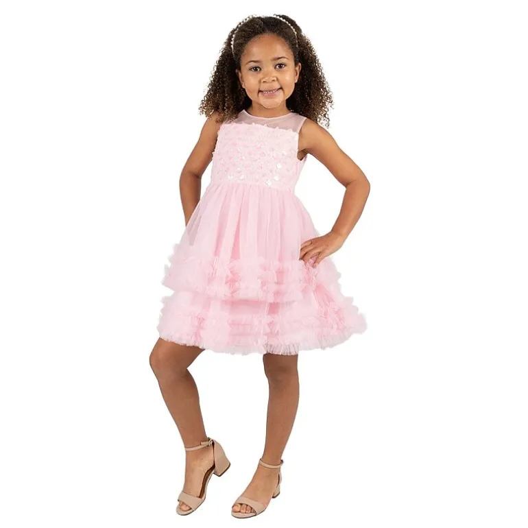 Rare Editions Little Girls Sleeveless A-Line Dress