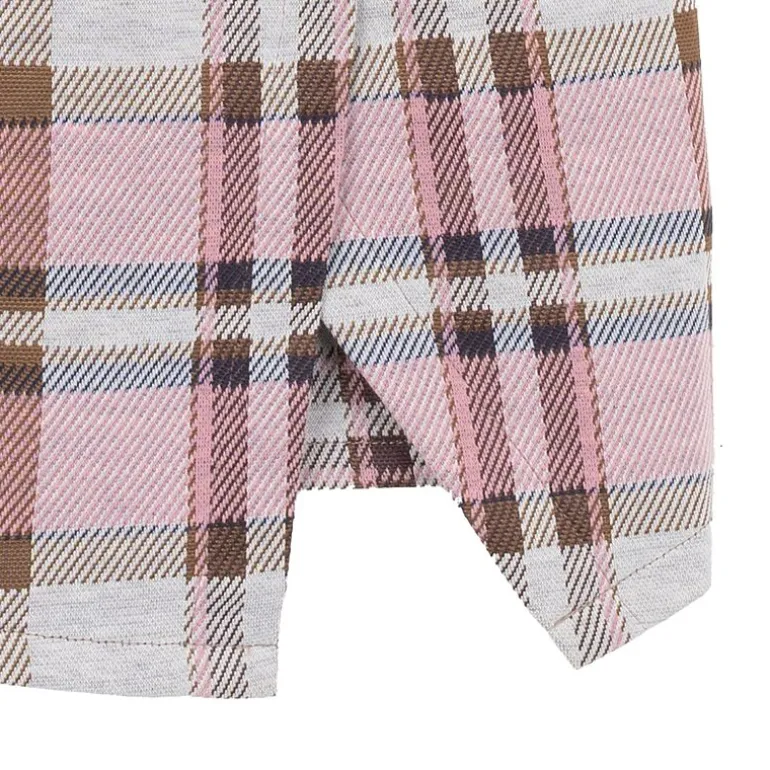 Rare Editions Romper Big Kid Girls Plaid 2-pc. Dress Set