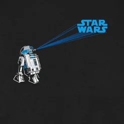 R2d2 Mens Crew Neck Long Sleeve Star Wars Sweatshirt