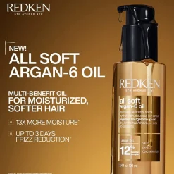 Redken All Soft Argan-6 Hair Oil 3.4 oz.