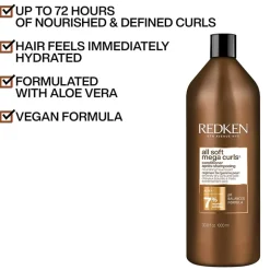 Redken All Soft Mega Curls Conditioner - 33.8 oz.