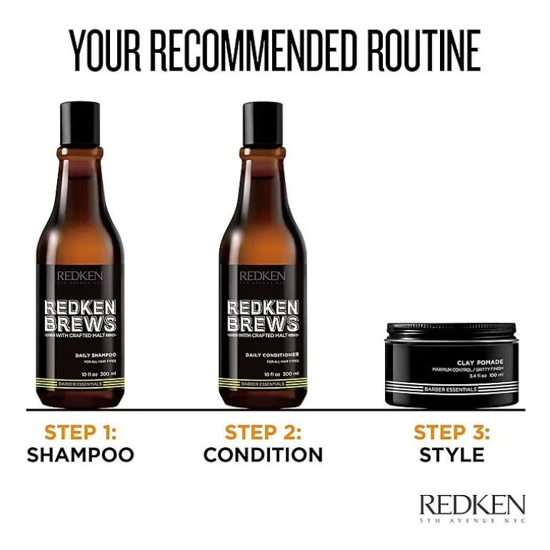 Redken Brew Daily Shampoo 33.8 oz.