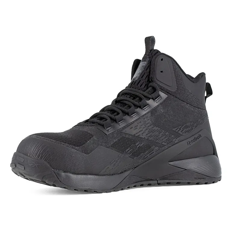 Reebok Work 3484 Mens Round Closed Toe Work Shoes