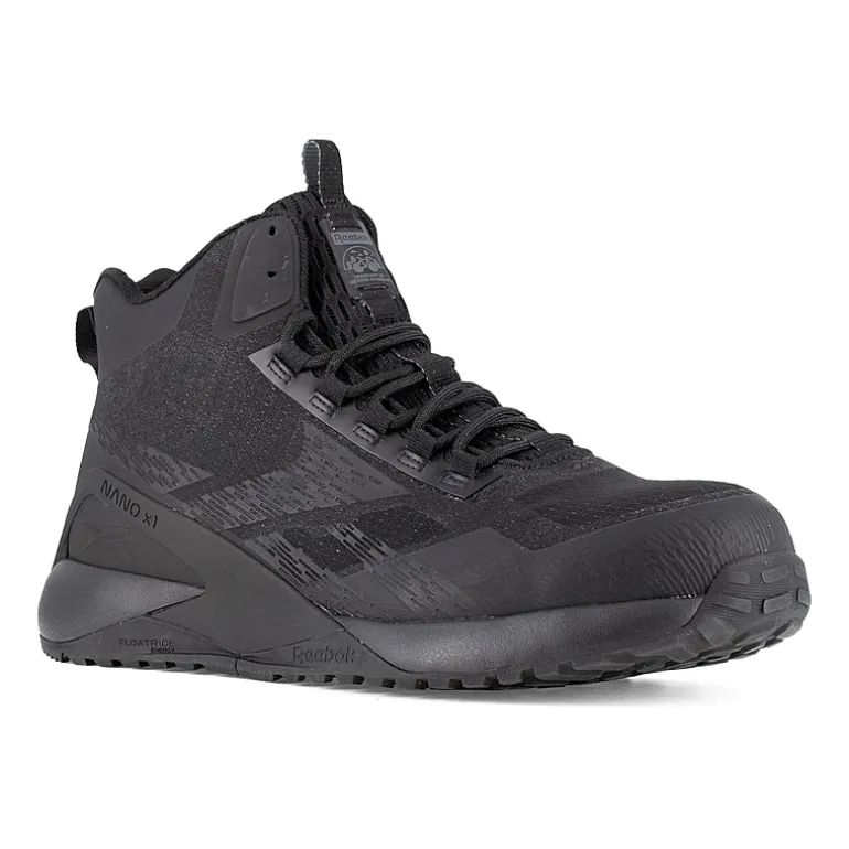 Reebok Work 3484 Mens Round Closed Toe Work Shoes