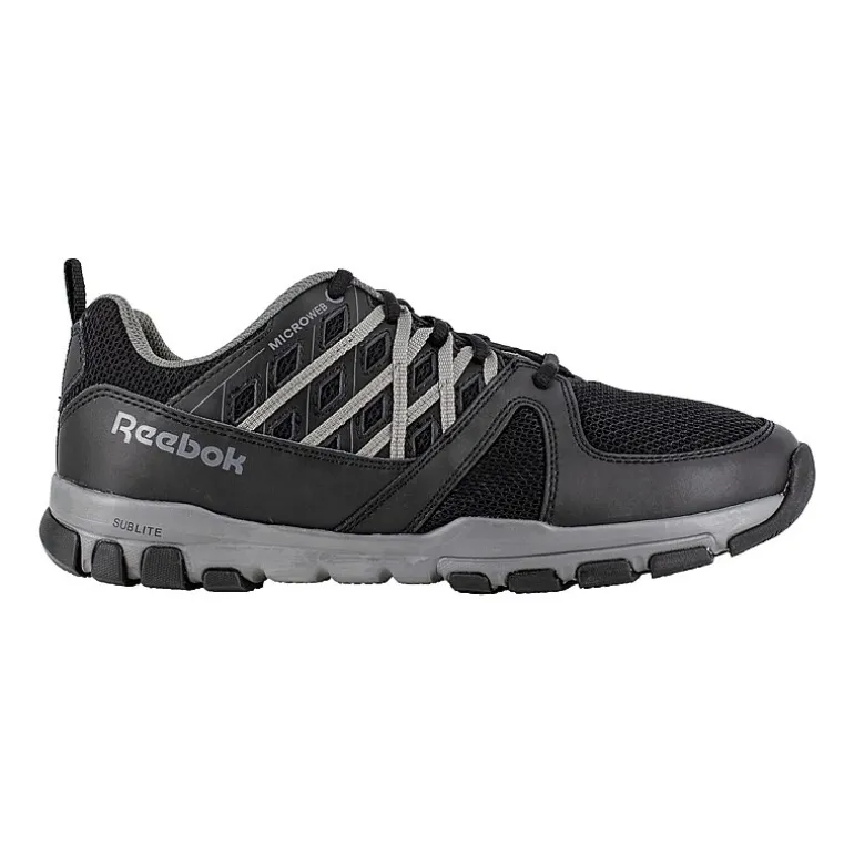 Reebok Work 4015 Mens Round Closed Toe Work Shoes