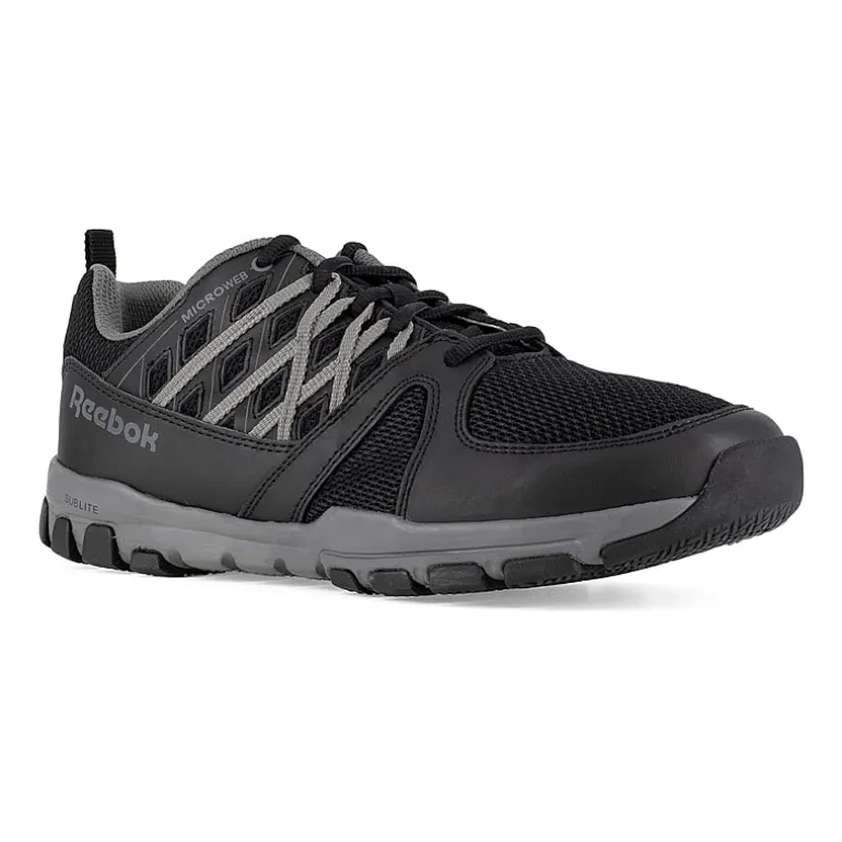 Reebok Work 4015 Mens Round Closed Toe Work Shoes