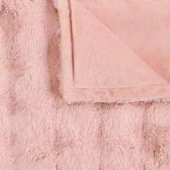 Regal Home Bubble Faux Fur 50x70 Washable Midweight Throw