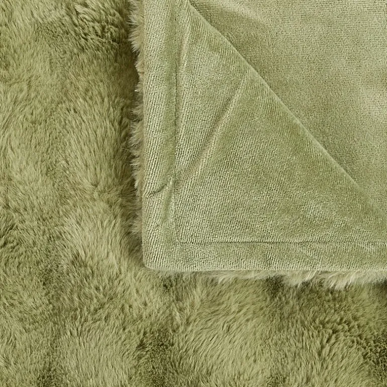 Regal Home Bubble Faux Fur 50x70 Washable Midweight Throw