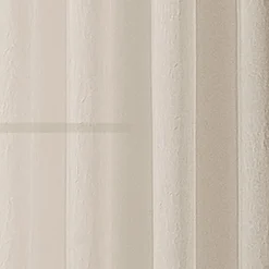 Regal Home Crushed Voile Solid Grommet Top Sheer Single Curtain Panel