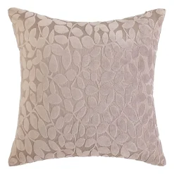 Regal Home Cut Leaf 20x20 Square Throw Pillow