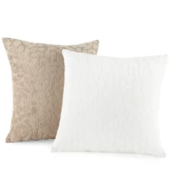 Regal Home Cut Leaf 20x20 Square Throw Pillow