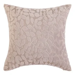 Regal Home Cut Leaf 20x20 Square Throw Pillow