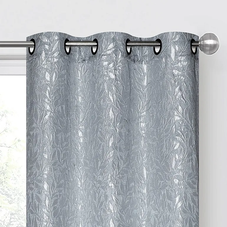 Regal Home Gilmore Grommet Top Energy Saving Light-Filtering Set of 2 Curtain Panel