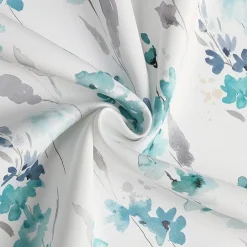 Regal Home Isla Printed Grommet Top Energy Saving Blackout Set of 2 Curtain Panel